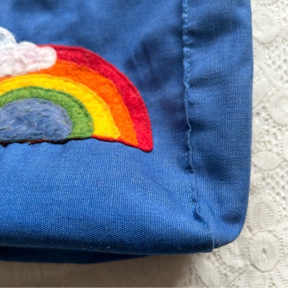 Vintage Handmade Rainbow bag - Picture 4 of 16